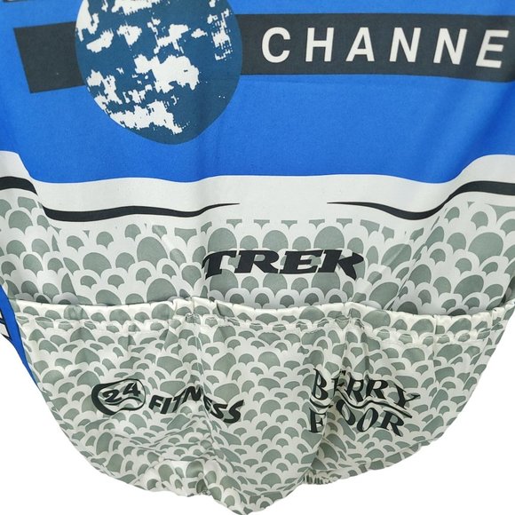 Trek Discovery Channel Cycling Jersey Size XL Berry Floor AMD 24 Fitness - Picture 9 of 13